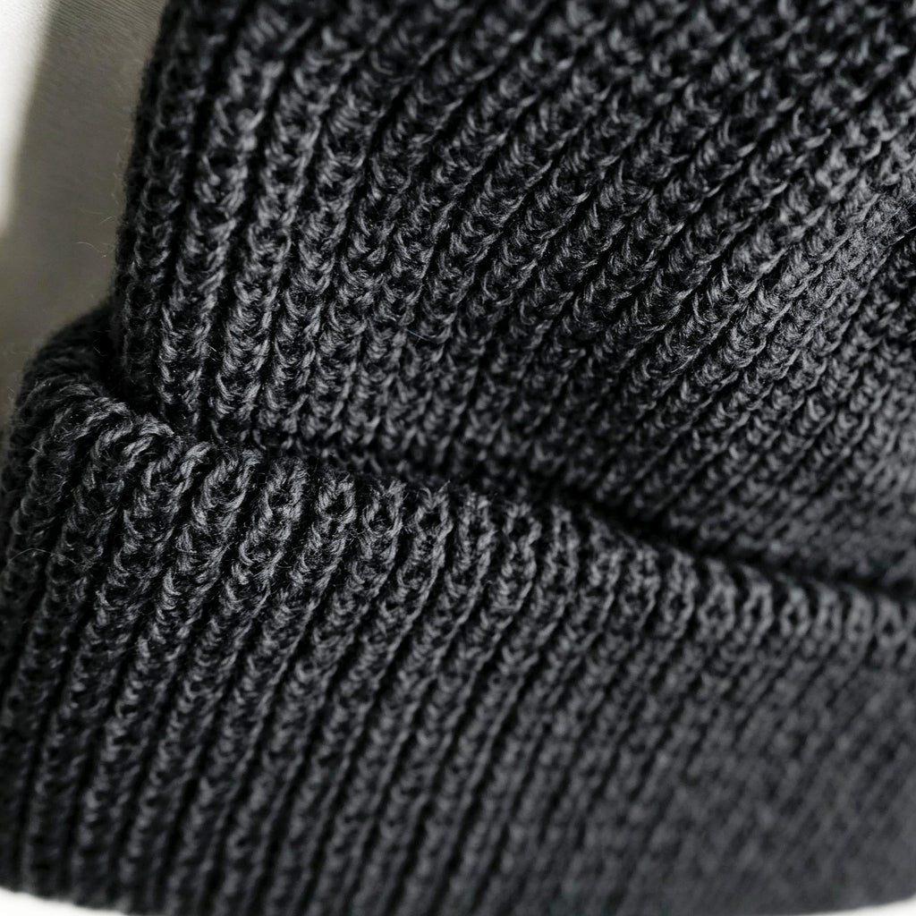 Extra Thick Rib Knit Beanie | With Custom Embroidery