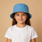 Kids Adjustable Bucket Hat Pack – 50–54cm Cotton Blend Twill | With Custom Embroidery or Printing