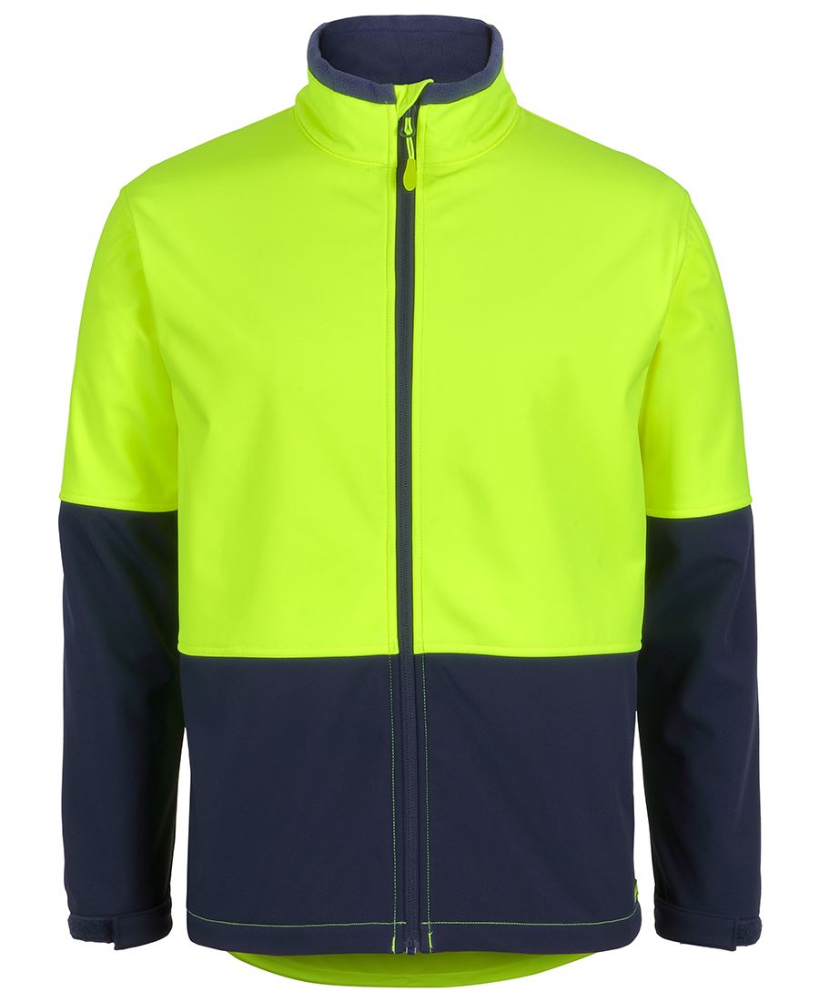Hi-Vis 3-Layer Softshell Jacket Pack (5 or 10) – Special Offer | Waterproof Workwear with Custom Printing