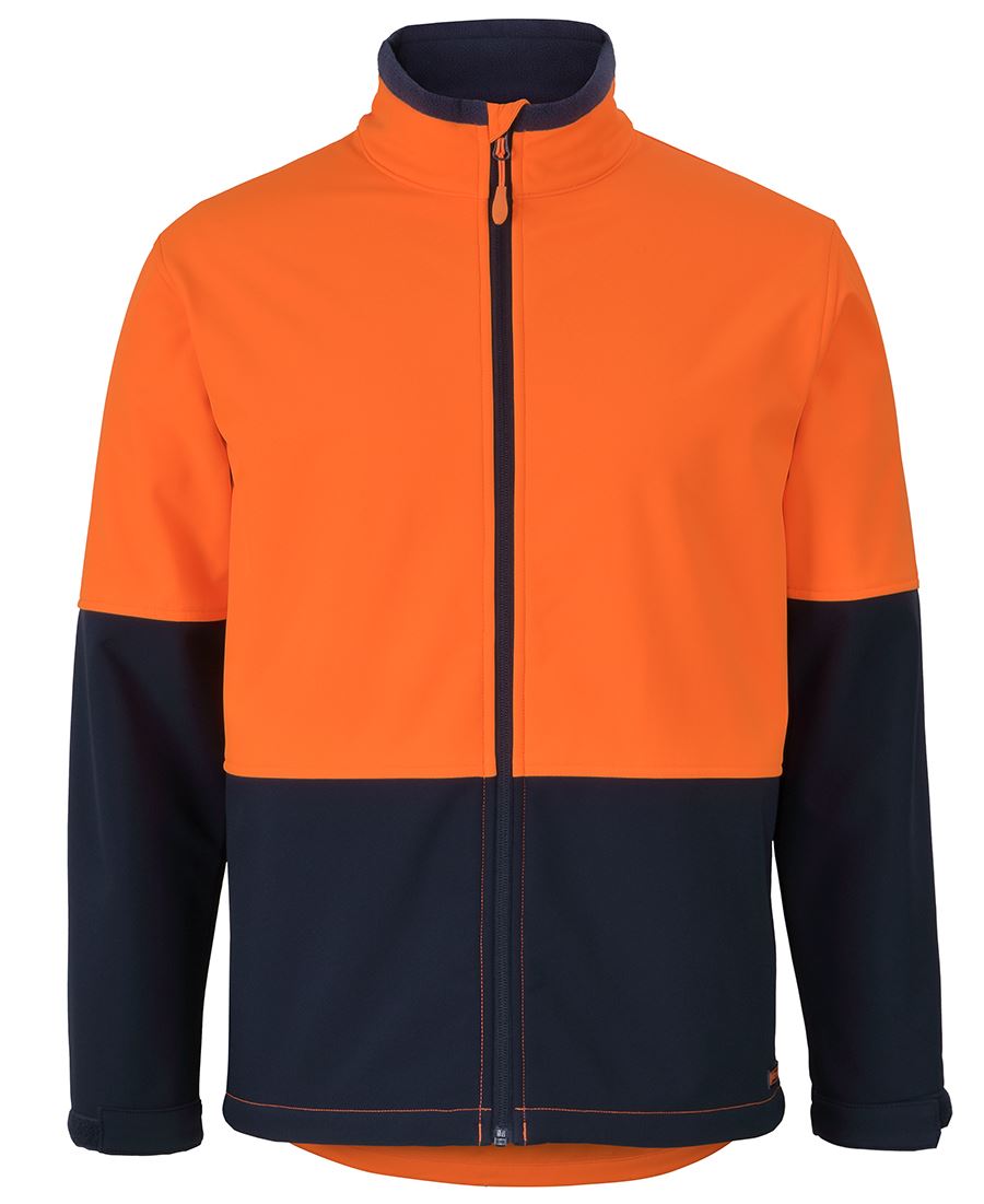 Hi-Vis 3-Layer Softshell Jacket Pack (5 or 10) – Special Offer | Waterproof Workwear with Custom Printing
