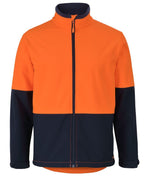 Hi-Vis 3-Layer Softshell Jacket Pack (5 or 10) – Special Offer | Waterproof Workwear with Custom Printing