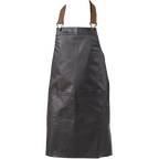 Waxed Finish Heavy Duty Bib Apron – Custom Printing/Embroidery for Baristas & Café Staff