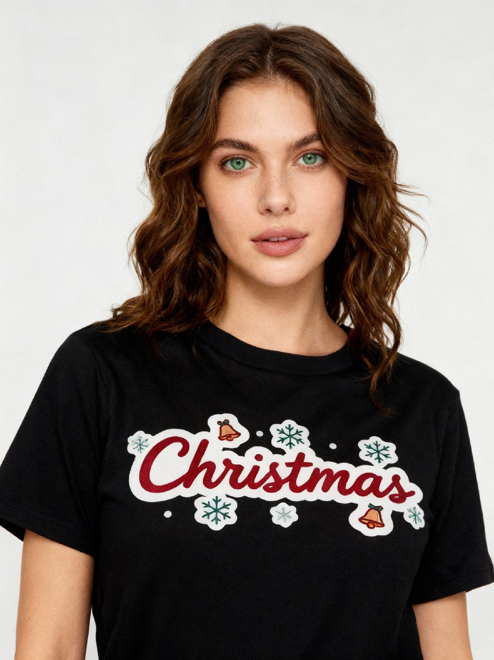 Graphic T-shirt - Kids & Adult Christmas Matching Tee (Classic Minimal)