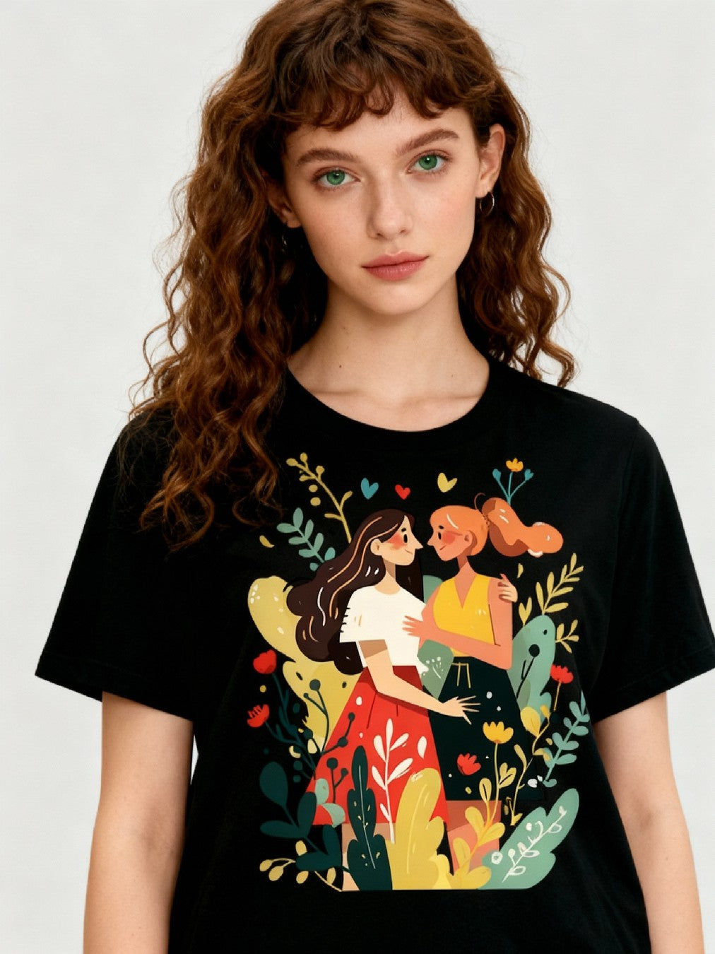 Graphic T-shirt - Sisters & Friends Matching Tee