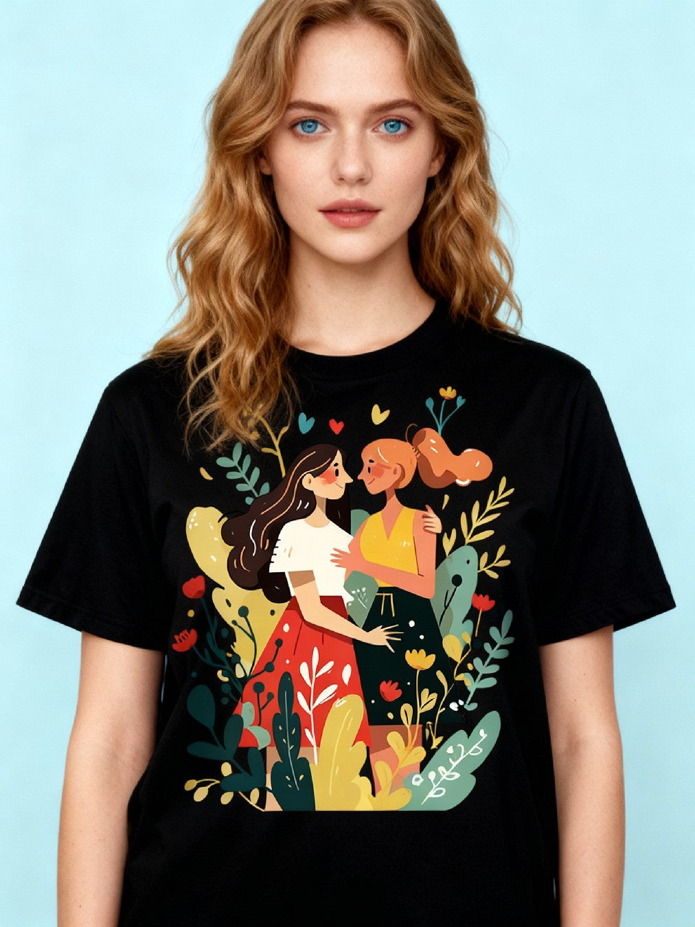 Graphic T-shirt - Sisters & Friends Matching Tee