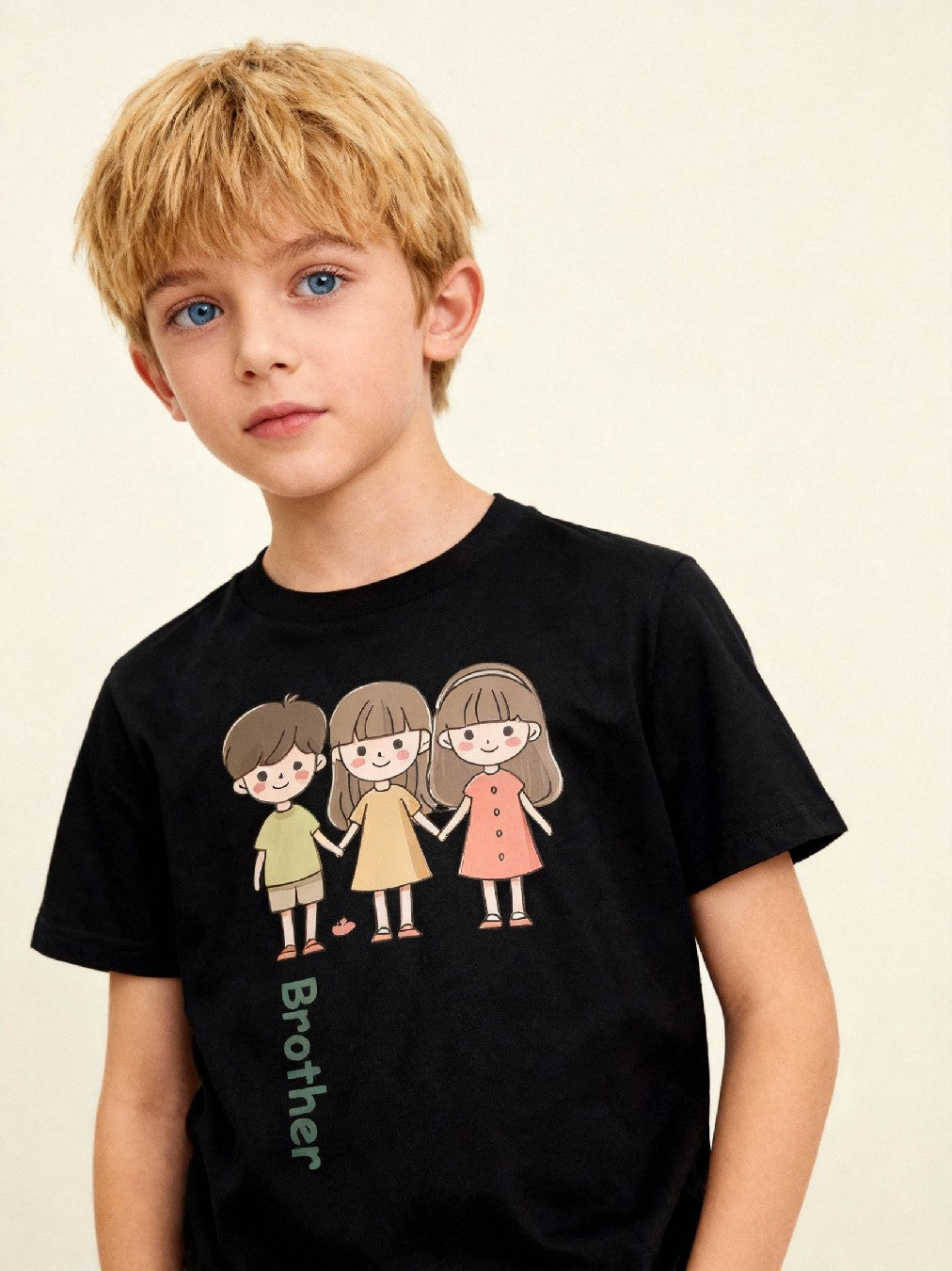 Graphic T-shirt - Siblings Matching Tee (Brother)