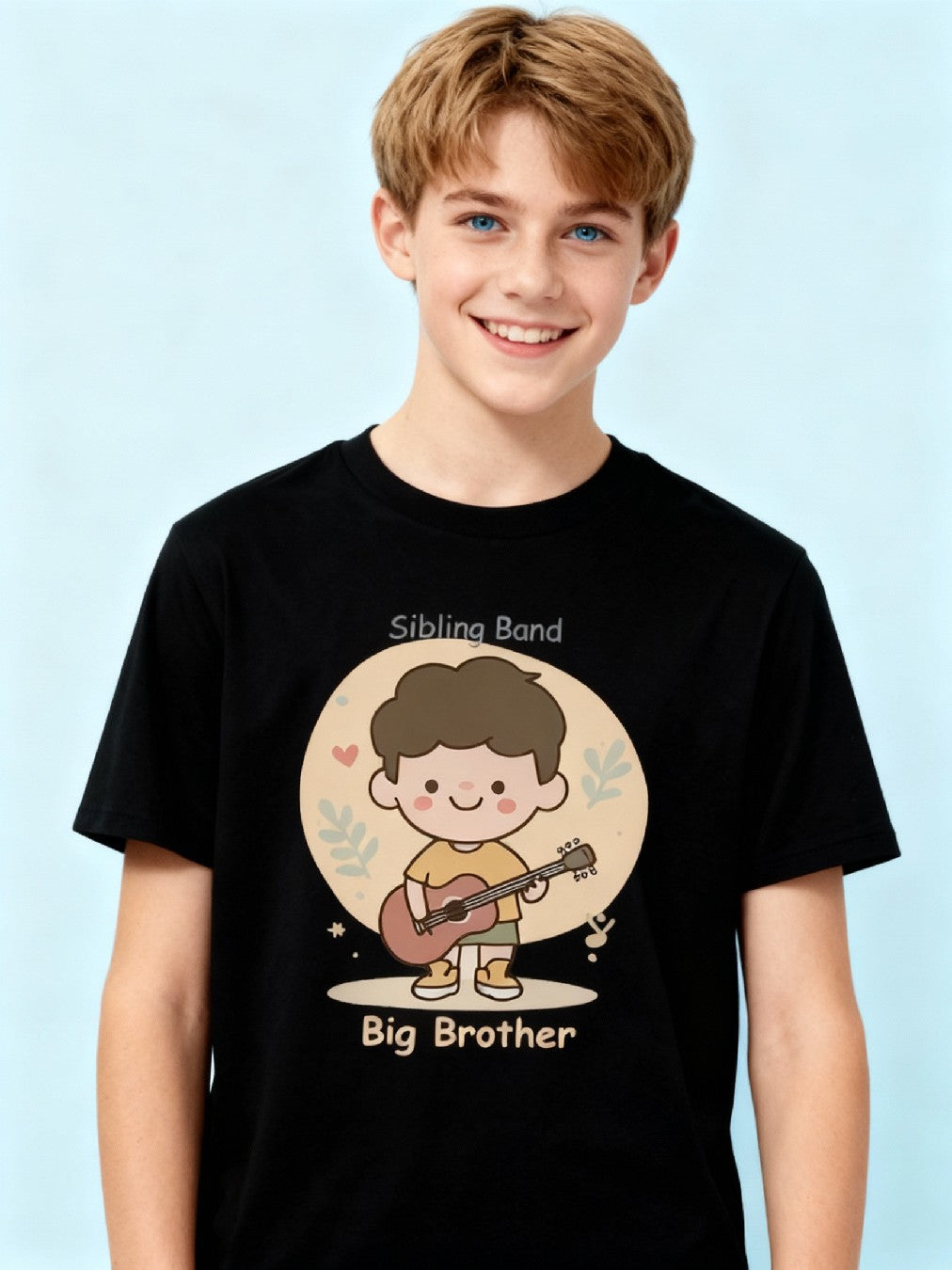 Graphic T-shirt - Guitar Boy Matching Tee (Sibling Band)