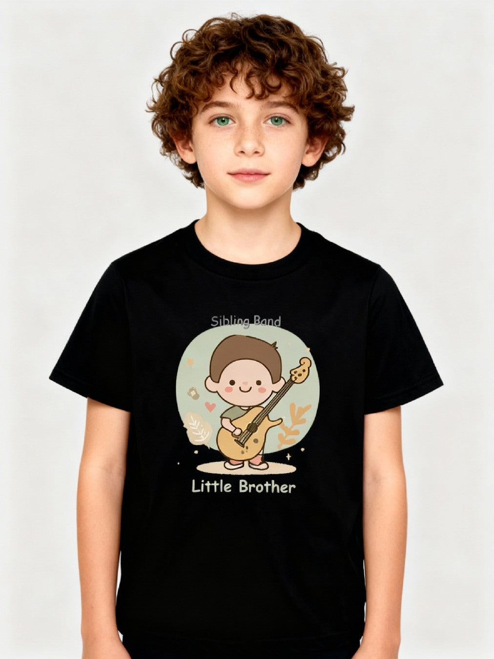 Graphic T-shirt - Bass Boy Matching Tee (Sibling Band)