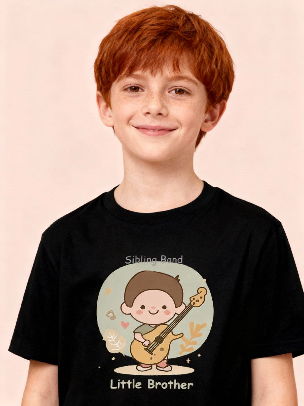Graphic T-shirt - Bass Boy Matching Tee (Sibling Band)