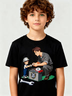 Graphic T-shirt - Dad & Me Matching Tee (Dad's Little Helper)