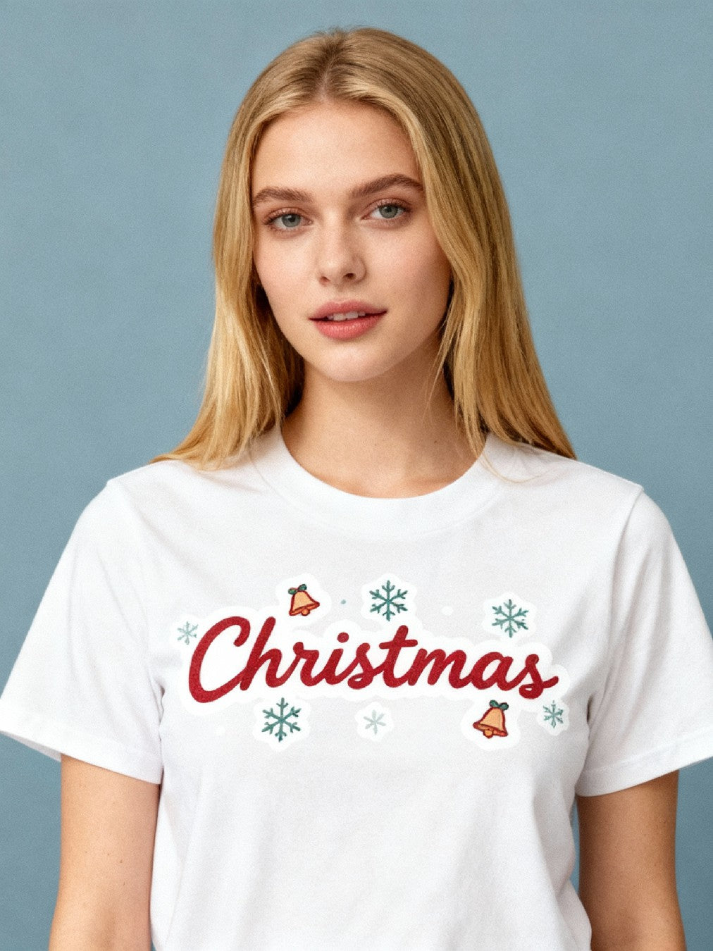 Graphic T-shirt - Kids & Adult Christmas Matching Tee (Classic Minimal)