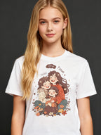 Graphic T-shirt - Sisters & Brothers Matching Tee (Siblings & Family Forever)