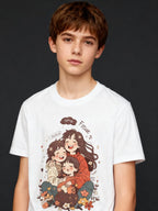 Graphic T-shirt - Sisters & Brothers Matching Tee (Siblings & Family Forever)