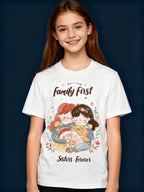 Graphic T-shirt - Sisters Matching Tee (Family First)