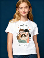Graphic T-shirt - Sisters Matching Tee (Family First)