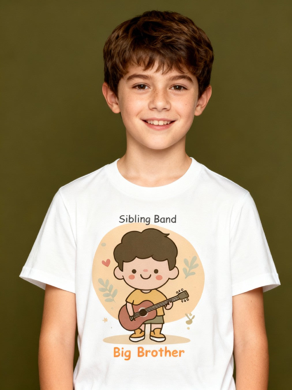 Graphic T-shirt - Guitar Boy Matching Tee (Sibling Band)