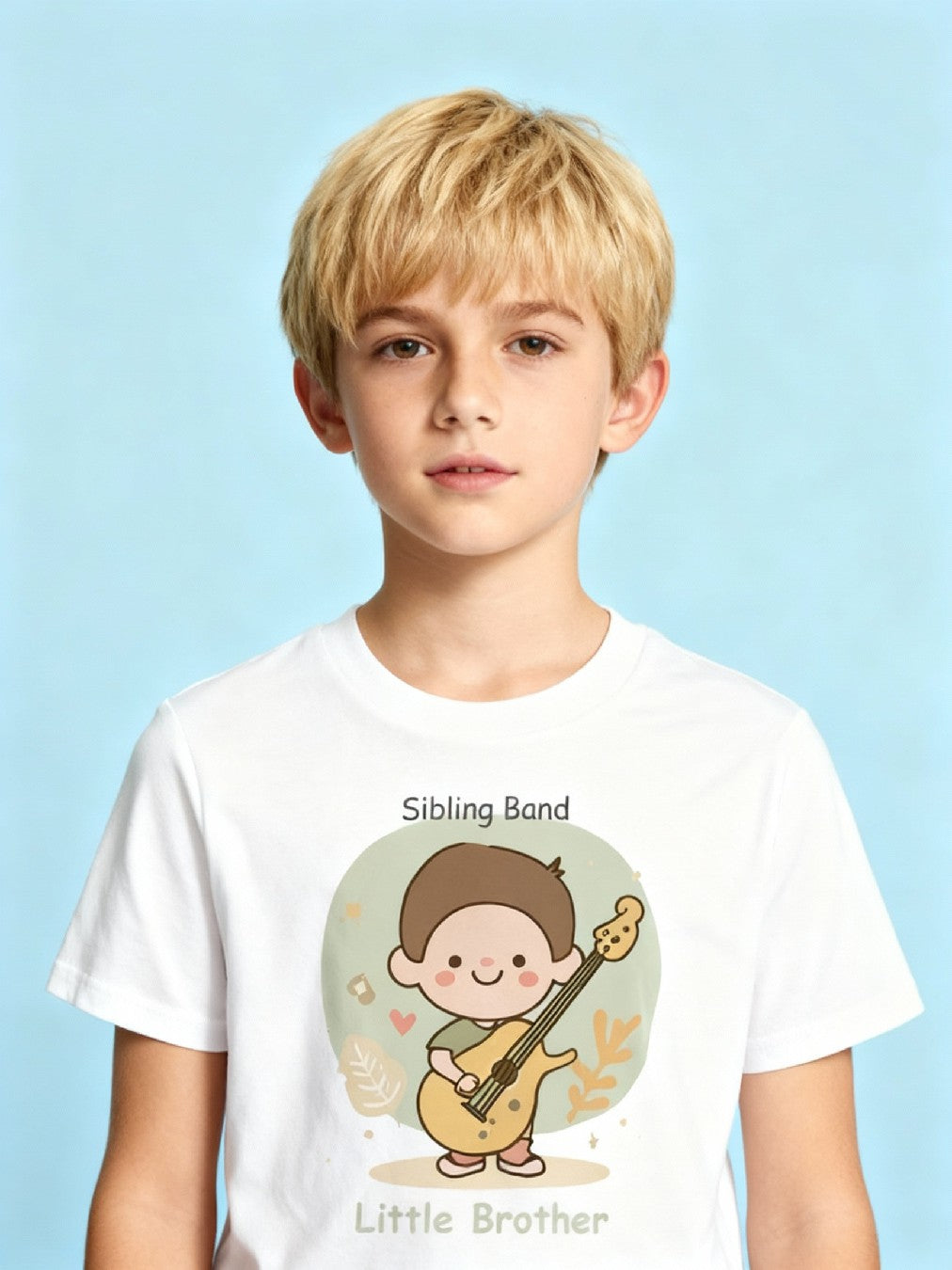 Graphic T-shirt - Bass Boy Matching Tee (Sibling Band)