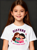 Graphic T-shirt - Sisters Matching Tee (Best Friends Forever)