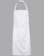 Poly/Cotton Twill Bib Apron – Custom Printing for Baristas & Café Staff
