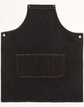 Denim Cross-Back Bib Apron – Custom Printing for Baristas & Café Staff