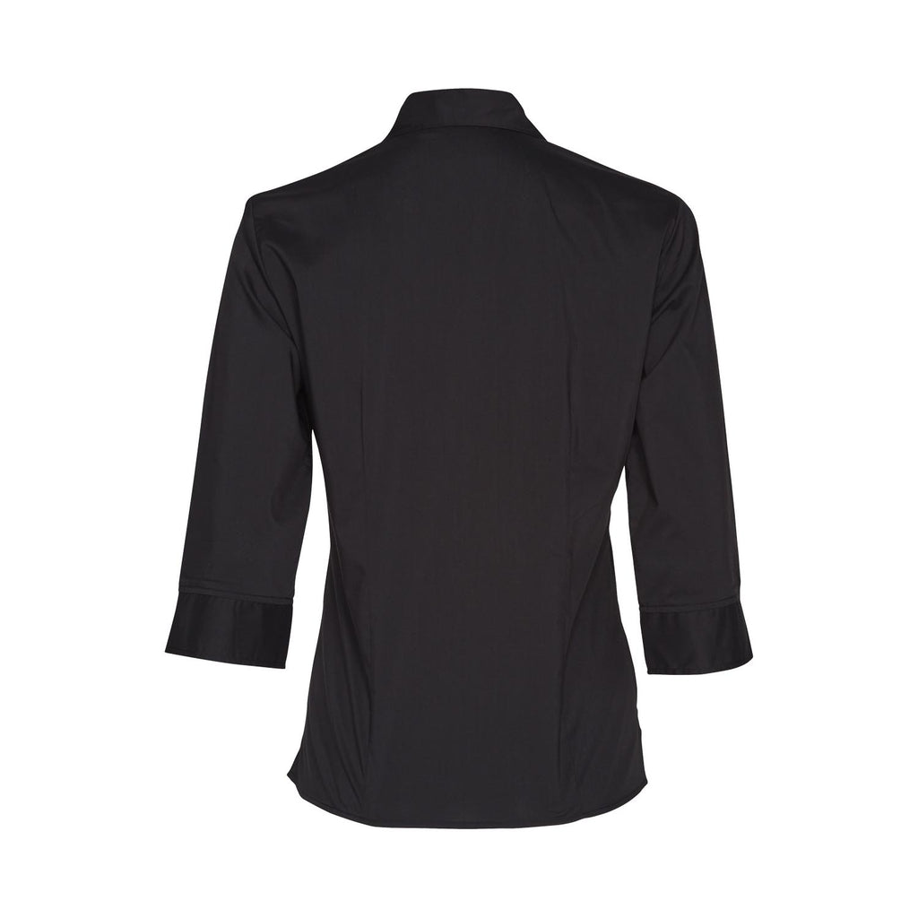 Ladies Executive 3/4 Sleeve Shirt | 120gsm Stretch Shirt with Custom Embroidery