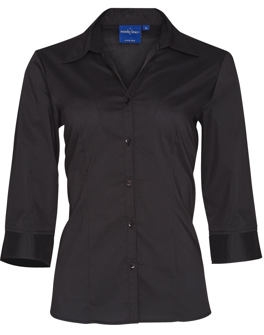 Ladies Executive 3/4 Sleeve Shirt | 120gsm Stretch Shirt with Custom Embroidery
