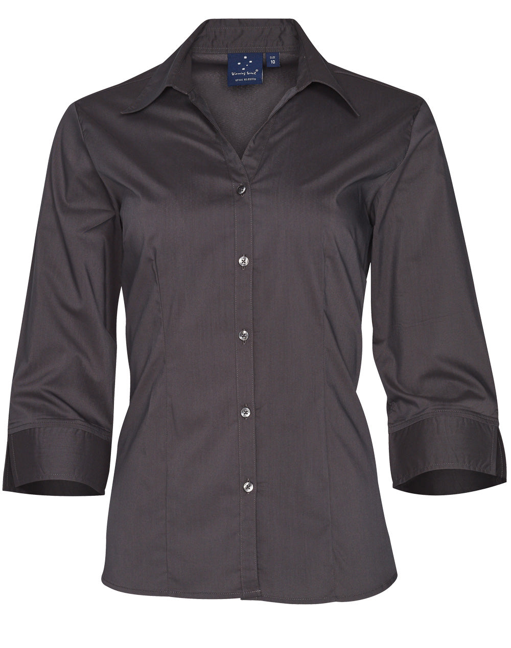 Ladies Executive 3/4 Sleeve Shirt | 120gsm Stretch Shirt with Custom Embroidery