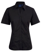 Ladies Executive Short Sleeve Shirt | 120gsm Stretch Shirt with Custom Embroidery