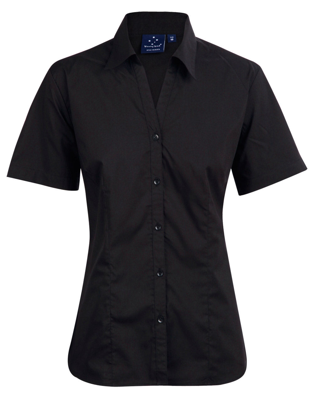 Ladies Executive Short Sleeve Shirt | 120gsm Stretch Shirt with Custom Embroidery