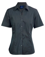 Ladies Executive Short Sleeve Shirt | 120gsm Stretch Shirt with Custom Embroidery