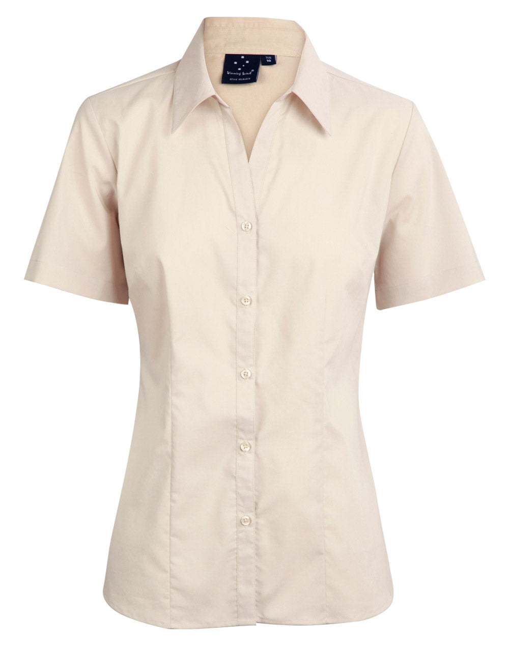 Ladies Executive Short Sleeve Shirt | 120gsm Stretch Shirt with Custom Embroidery