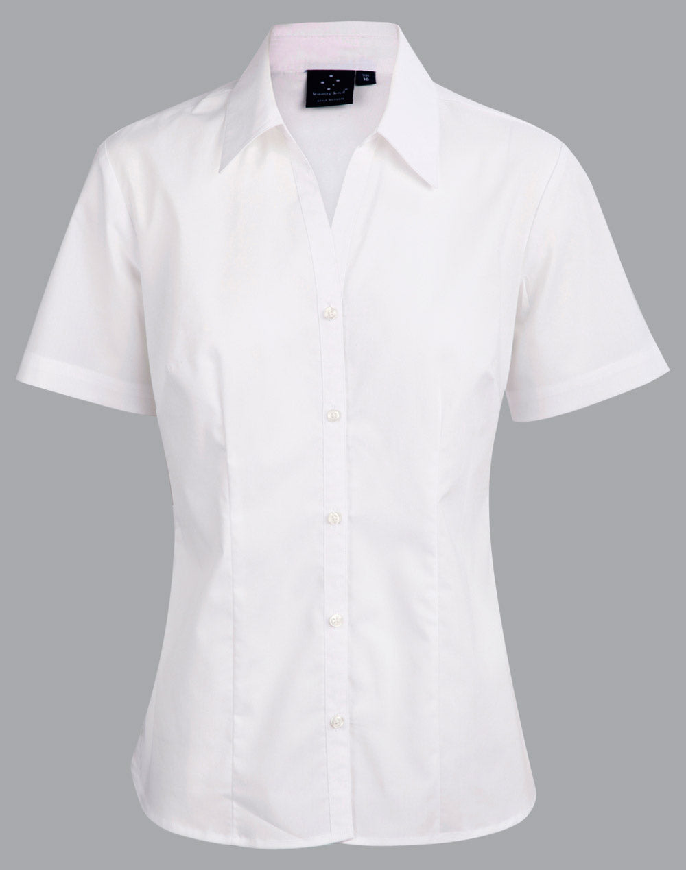 Ladies Executive Short Sleeve Shirt | 120gsm Stretch Shirt with Custom Embroidery