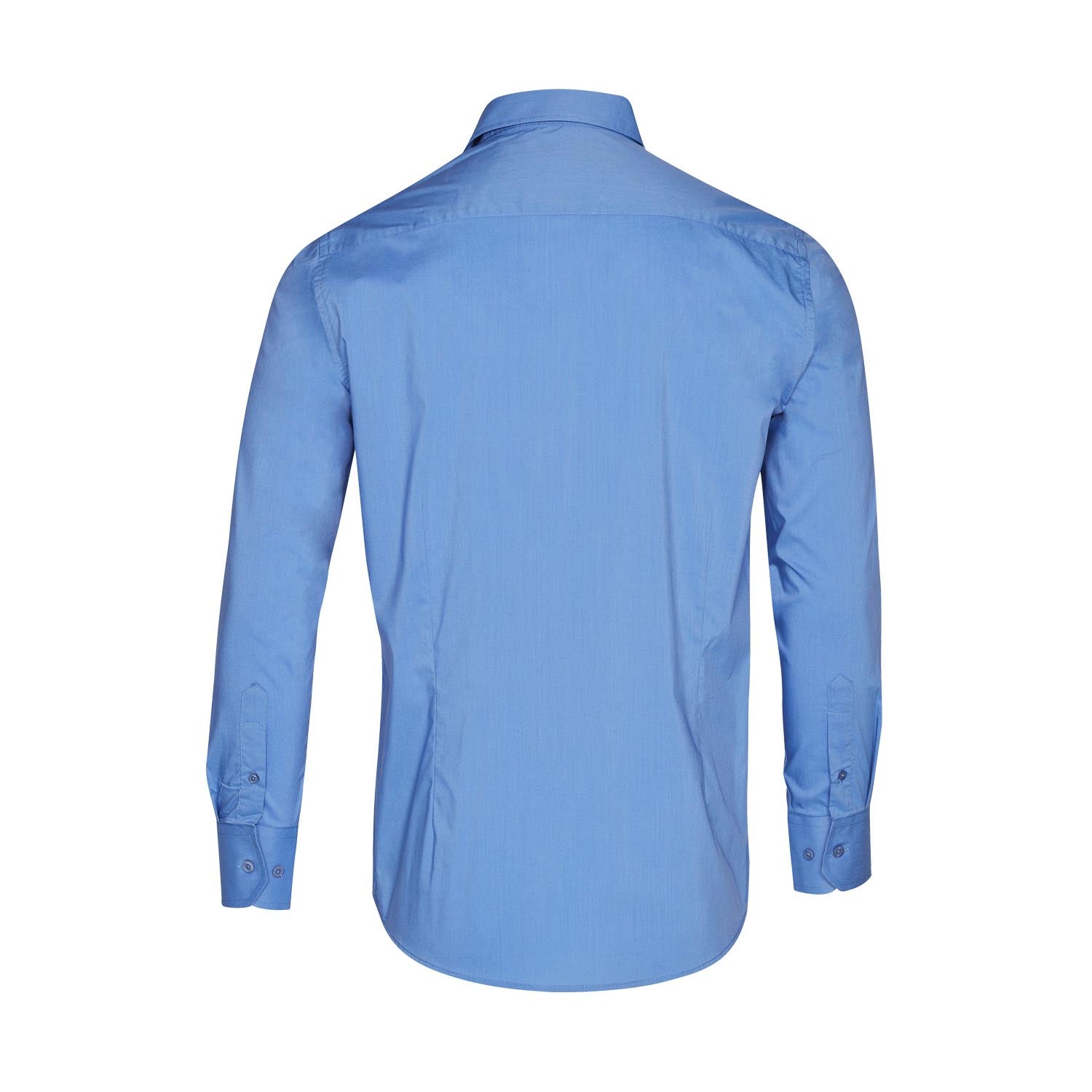 Mens Executive Long Sleeve Shirt | 120gsm Stretch Shirt with Custom Embroidery