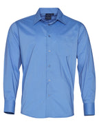Mens Executive Long Sleeve Shirt | 120gsm Stretch Shirt with Custom Embroidery