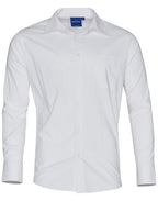 Mens Executive Long Sleeve Shirt | 120gsm Stretch Shirt with Custom Embroidery