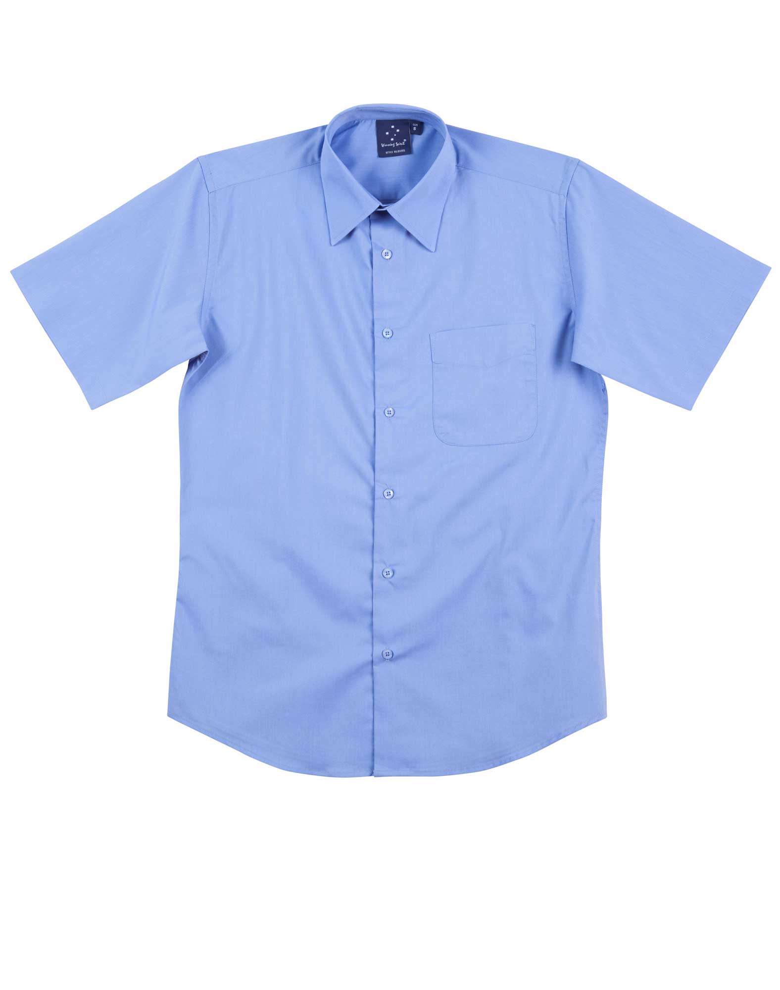 Mens Executive Short Sleeve Shirt | 120gsm Stretch Shirt with Custom Embroidery