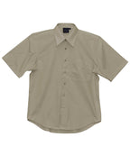 Mens Executive Short Sleeve Shirt | 120gsm Stretch Shirt with Custom Embroidery