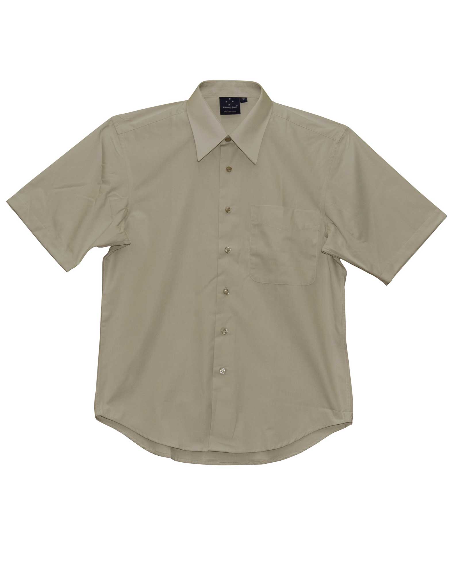 Mens Executive Short Sleeve Shirt | 120gsm Stretch Shirt with Custom Embroidery