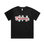 Graphic T-shirt - Kids & Adult Christmas Matching Tee (Classic Minimal)