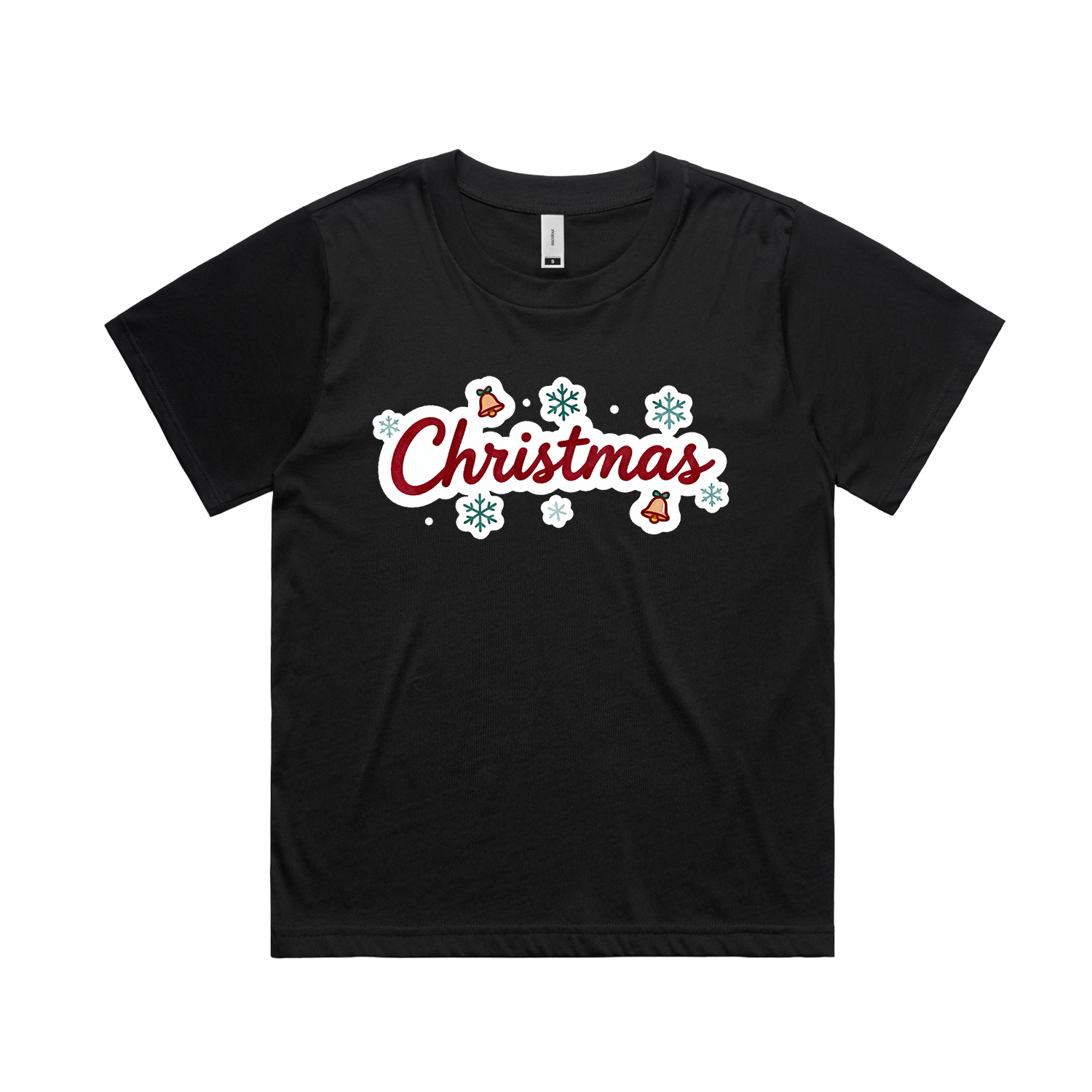 Graphic T-shirt - Kids & Adult Christmas Matching Tee (Classic Minimal)