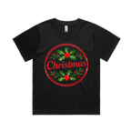 Graphic T-shirt - Kids & Adult Christmas Matching Tee (Wreath-style)