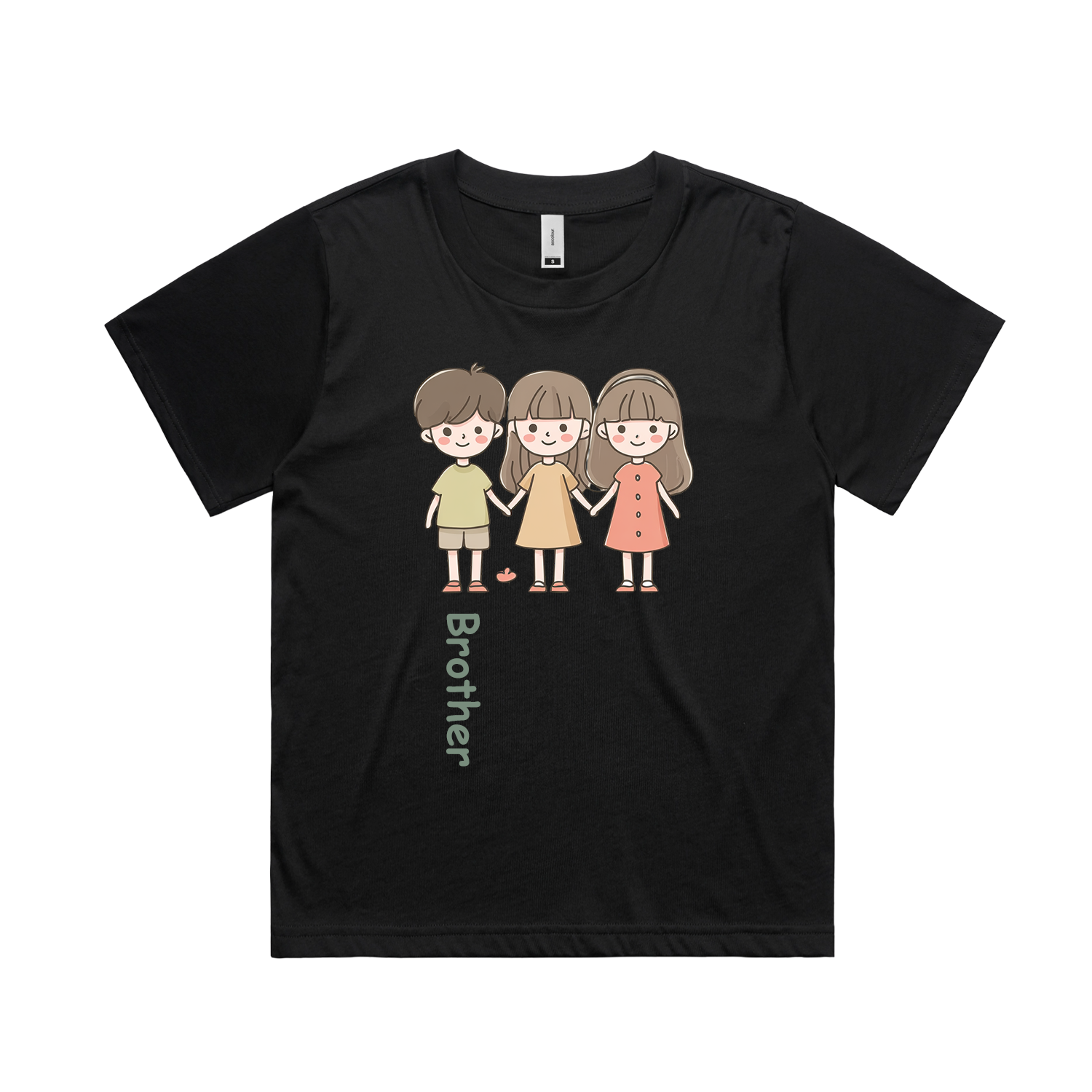 Graphic T-shirt - Siblings Matching Tee (Brother)