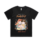 Graphic T-shirt - Sisters Matching Tee (Family First)