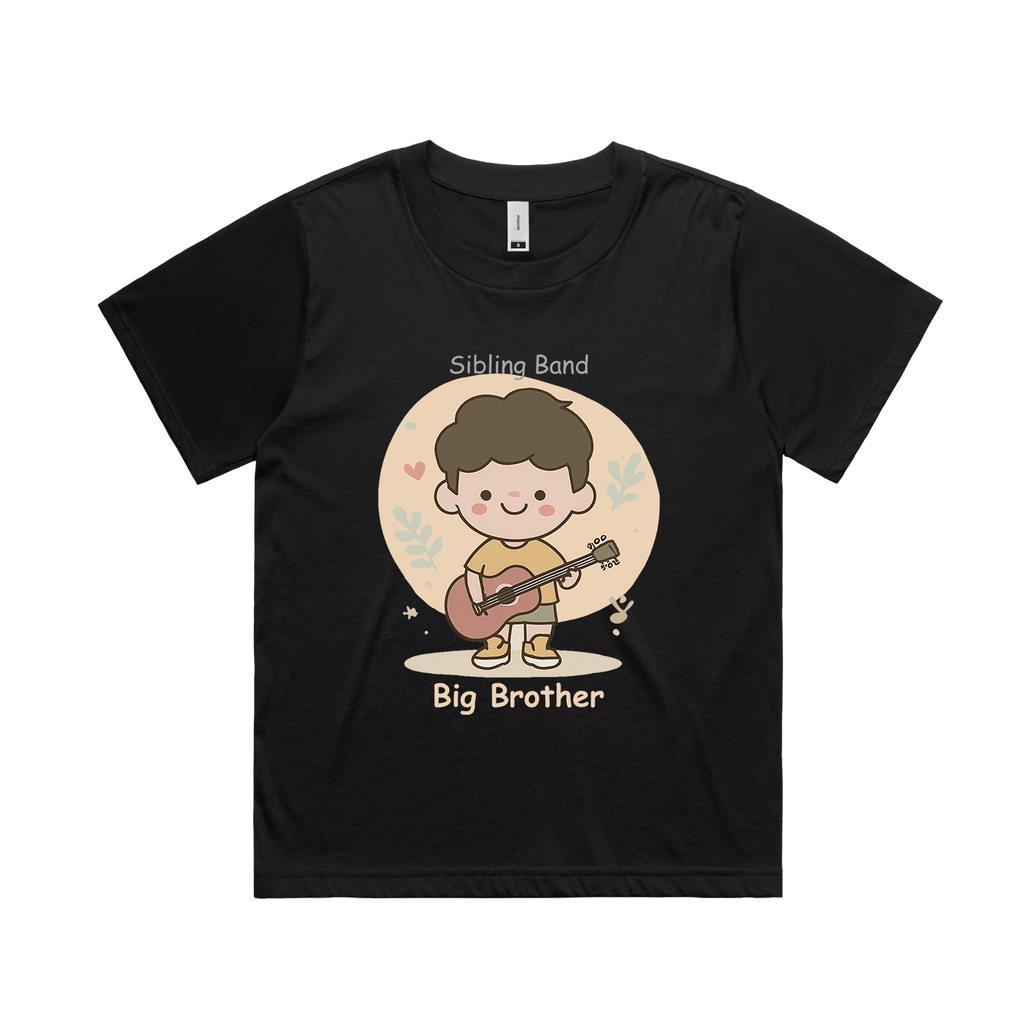 Graphic T-shirt - Guitar Boy Matching Tee (Sibling Band)