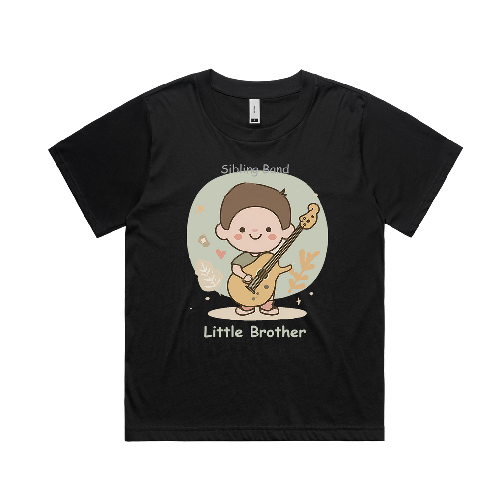 Graphic T-shirt - Bass Boy Matching Tee (Sibling Band)