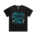 Graphic T-shirt - Dolphin Starfish Matching Tee (Mom, Dad & Me)