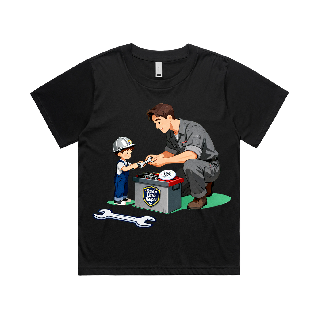 Graphic T-shirt - Dad & Me Matching Tee (Dad's Little Helper)
