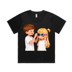 Graphic T-shirt - Twins Matching Tee (Brother & Sister)