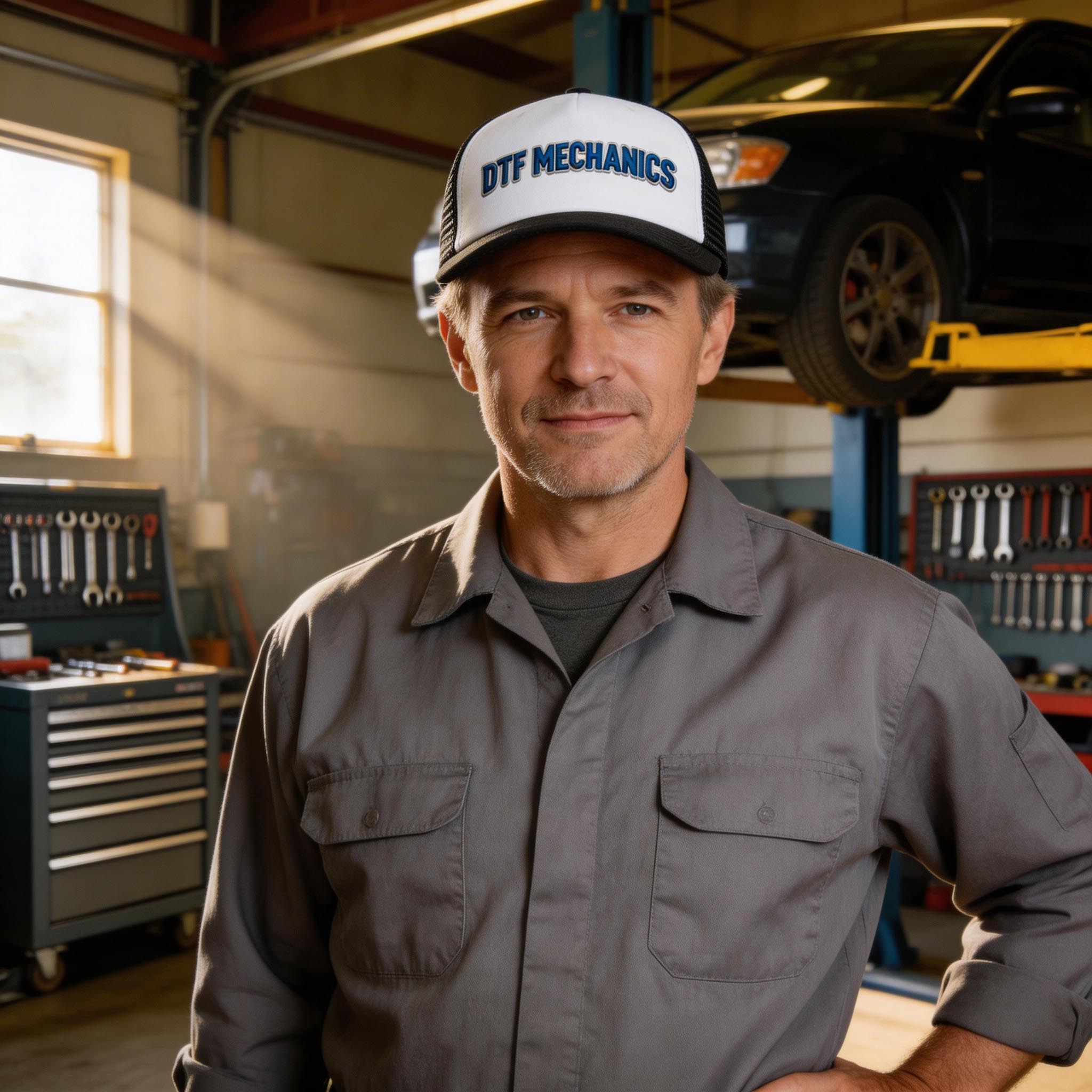 Padded Contrast Trucker Cap – Custom Printing/Embroidery