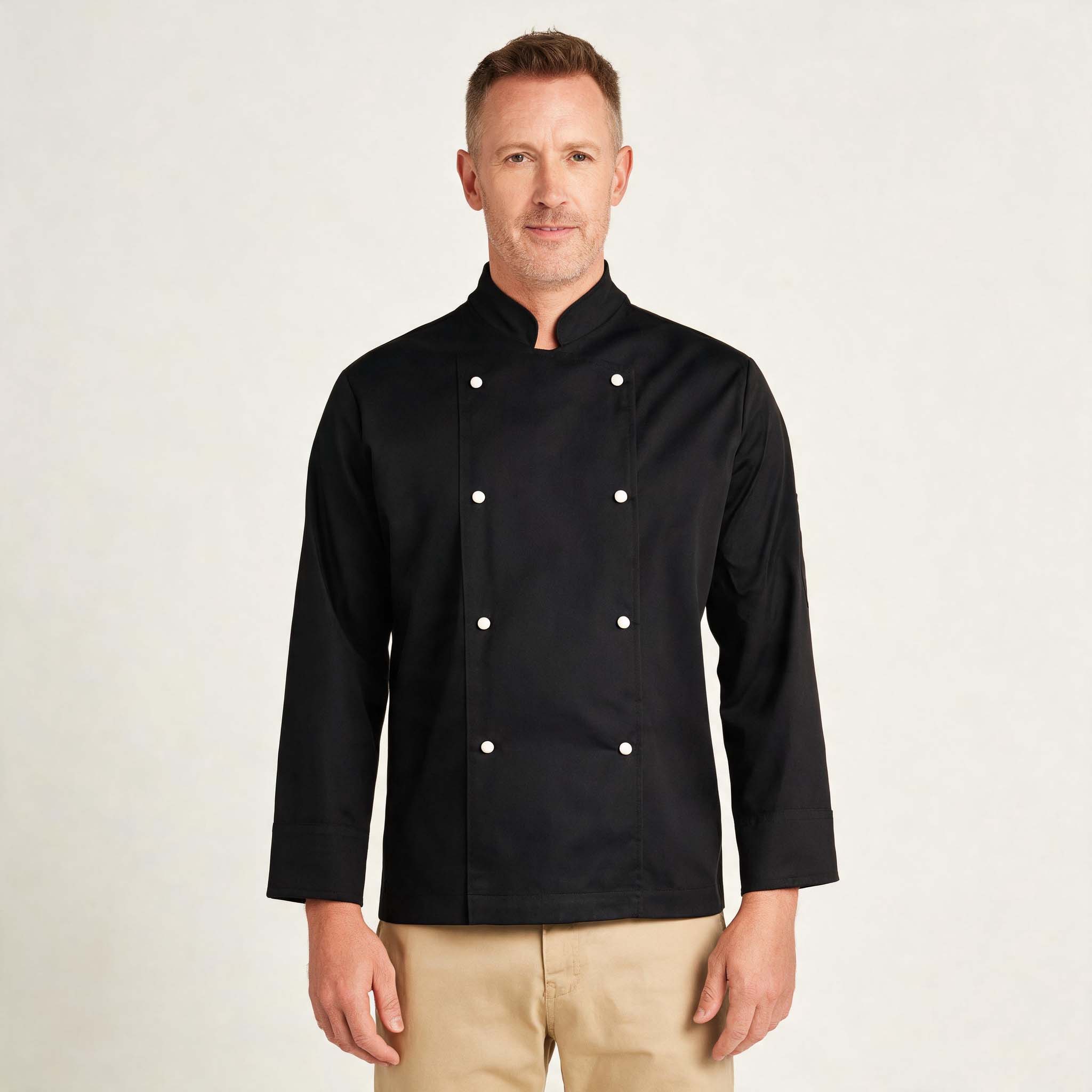 Chef Long Sleeve Jacket | 180gsm with Custom Embroidery